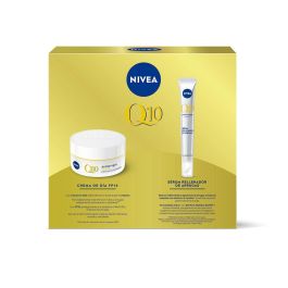 Set de Cosmética Mujer Nivea Q10 ANTI-ARRUGAS Antiedad Q10 2 Piezas