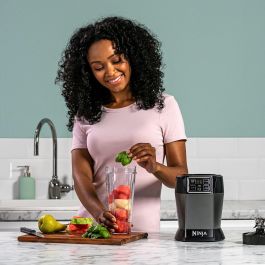 Ninja BN495EU Batidora de Vaso con Auto-iQ 1000W, 2 Vasos de 700ml para Llevar