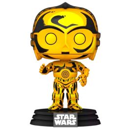 FUNKO Star Wars Retro Series C-3PO Exclusiva - Figura POP de Vinilo 9cm