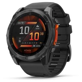 Garmin Fenix 8 3,56 cm (1.4") AMOLED 454 x 454 Pixeles Pantalla táctil Gris Wifi GPS (satélite) Silicona Negro Precio: 945.78999988. SKU: B175B5P6NN