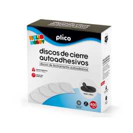 Plico Discos Cierre Textil Autoadhesivo Ø20 mm Negro Caja 400 Unidades Precio: 27.78999982. SKU: B1GL4M96N2