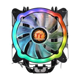 Thermaltake UX 200 ARGB Enfriador de CPU PWM | Ventilador 12cm | TDP 130W | Compatible AM4/115x | Iluminación ARGB