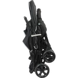 Bambisol Cochecito Doble BAM3159059050157 - Totalmente Equipado con Protector de Lluvia Incluido y Fácil Plegado