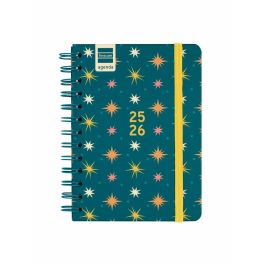 Finocam Agenda Cosmo Espiral Doble 8º Svh Stars 2025-2026, Para Estudiantes, Con Adhesivos y Cierre de Goma Precio: 6.50000021. SKU: B1A5NHS256