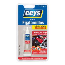 Ceys Fijatornillos Especial 6g 501033 - Adhesivo para Tornillos, Tuercas, Pasadores, Pernos y Espárragos
