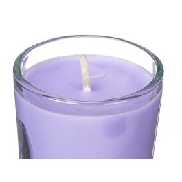 Set 6 Velas Vaso Vidrio Lavanda Acorde 16X6CM (12 Unidades) Set 6 Velas Vaso Vidrio Lavanda Acorde 16X6CM (12 Unidades)