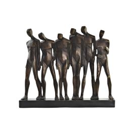 DKD Home Decor Figura Decorativa Moderna de Resina con Diseño de Personas, Acabado Negro y Cobrizo, Dimensiones 40x34.5x10.5 cm Precio: 48.0612. SKU: S3030005