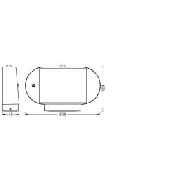 [LVE-4058075766266] Luminaría LED Ledvance "Endura" Exterior Sensor 4W 380Lm 3000K IP44