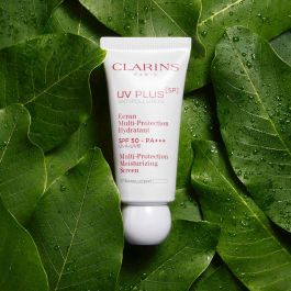Clarins UV PLUS SPF50 Protector Solar Facial FluidoCrema Todo Tipo de Pieles 30 ml