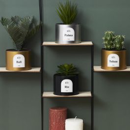 Home Deco Factory Planta Artificial Metal