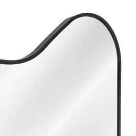 Espejo Negro Aluminio Decoración 80 X 2,80 X 180 cm