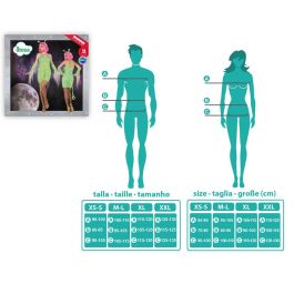 Disfraz Original Alien Mujer Adulto Talla M-L Temática Universo