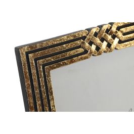 DKD Home Decor Marco de Foto 10x15 Neoclásico de Resina Dorado, Medidas Marco: 1.5x19.7x14.7 cm