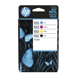 HP OfficeJet 6100, Pack 4 cartuchos 932 K y 933 CMY Precio: 77.50000027. SKU: S8409452