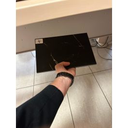 Mesita Auxiliar Home ESPRIT Negro 80 x 80 x 1 cm