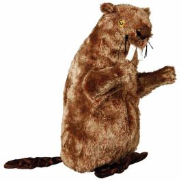 Peluche para perros Trixie Poliéster Felpa Castor 40 cm Marrón