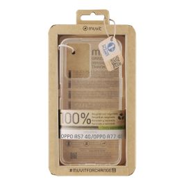 Muvit Funda Recycletek para Oppo A57S, 100% reciclada, variedad de colores