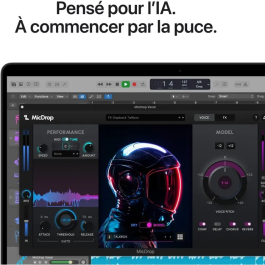 Apple MacBook Pro M3 14" 16 GB RAM 512 GB SSD CPU 10 núcleos GPU 10 núcleos Negro espacial MDE44FN/A