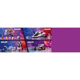 LEGO 60431 City Róver Explorador Espacial y Vida Extraterrestre, vehículo con 6 neumáticos, suspensión avanzada, incluye minifiguras y alienígenas