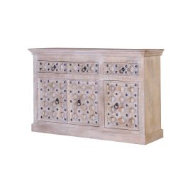 Giner Y Colomer Aparador Madera de Mango Natural 3 Puertas 3 Cajones Precio: 1343.0879. SKU: B1ALL7ZQ63