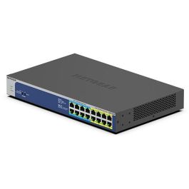 NETGEAR GS516UP-100EUS Switch 16 Puertos Gigabit Ethernet Unmanaged POE Ultra60 con 380W y Montaje en Rack