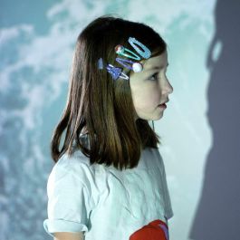 Inca Clips La Sirenita 7,4 x 12,5 x 2 cm 4 u Accesorios para el Cabello Niños