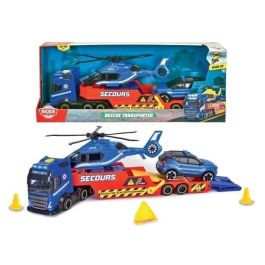 Dickie SMOB203717005002 Camión transportador de 40 cm con helicóptero y vehículo de gendarmería para 3+ años Precio: 32.88999978. SKU: B1K9LV6BQG