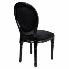 Silla de Comedor Alexandra House Living Negro 46 x 96 x 48 cm