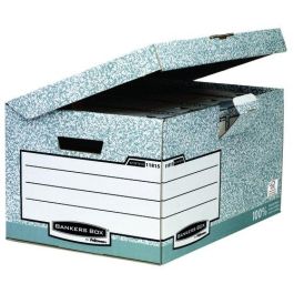 Fellowes Maxi Contenedor De Archivos Con Tapa Fija System Gris - Extra Resistente, Capacidad Hasta 12 Carpetas, Certificación FSC Precio: 10.50000006. SKU: B1D2BTJY3Q