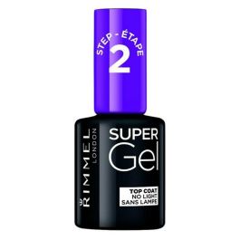 Rimmel London #001 SUPER GEL Top Coat Esmalte Uñas Efecto Gel Sin Lámpara UV 14 Días Brillo Profesional Cruelty Free 12ml Precio: 5.50000055. SKU: S0544147