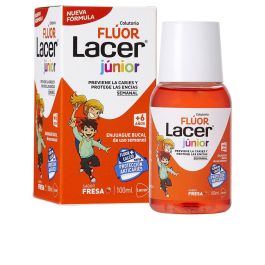 Lacer Colutorio Semanal Fresa 0,2% 100 ml | Cuidado Dental Anticarie Infantil Precio: 5.89000049. SKU: S05102577