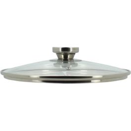 Menastyl 4615455 MEN1716509299664 Olla con tapa de acero inoxidable 9 litros para todo tipo de fuegos, incluida inducción