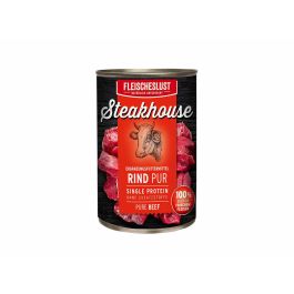 Comida húmeda Fleischeslust Pure 400 gr Ternera