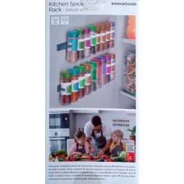 Organizador de Especias Adhesivo y Divisible Jarlock x20 InnovaGoods Organizador de Especias Adhesivo y Divisible Jarlock x20 InnovaGoods