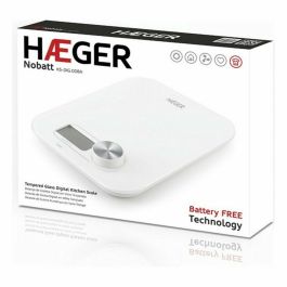 Báscula Digital de Cocina Haeger KS-DIG.008A 5 kg Blanco