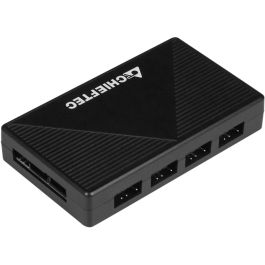 Chieftec APEX LUMO Mesh GA-01B-L-OP Caja de PC Midi Tower Negra con Iluminación RGB para Gaming