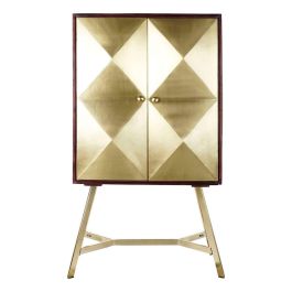 Aparador Glam DKD Home Decor Marron Oscuro Dorado 43 x 156.5 x 84 cm Aparador Glam DKD Home Decor Marron Oscuro Dorado 43 x 156.5 x 84 cm
