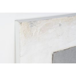 DKD Home Decor Cuadro Abstracto Beige Blanco 3.7 x 120 x 90 cm (2 Unidades) Pintado a Mano