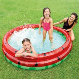Piscina Hinchable para Niños Intex Sandía Aros 581 L 168 x 38 x 168 cm (6 Unidades) Piscina Hinchable para Niños Intex Sandía Aros 581 L 168 x 38 x 168 cm (6 Unidades)