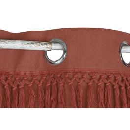 Cortina Boho DKD Home Decor Terracota 260 x 260 x 140 cm