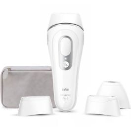Depiladora de Luz Pulsada - BRAUN - Silk·expert Pro 3 - Depilación en casa - Estuche - 3 Cabezales - PL3230 Depiladora de Luz Pulsada - BRAUN - Silk·expert Pro 3 - Depilación en casa - Estuche - 3 Cabezales - PL3230
