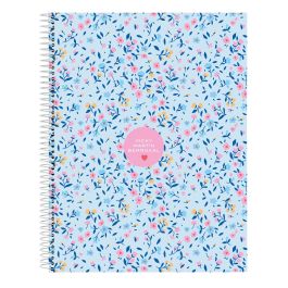 Libreta Vicky Martín Berrocal Paraíso Azul Rosa A4 120 Hojas Precio: 11.49999972. SKU: B1KJ9YBNCB