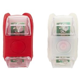 Be Mix Velo Luces Led Delantera Y Trasera para Bicicleta y Patinete con 3 Modos de Luz, Resistentes a Salpicaduras