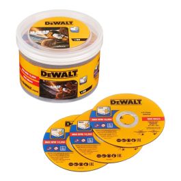 Dewalt Disco de Corte Plano Ø125 mm x 1.0 mm para Acero/Inoxidable, 50 Unidades, 12.250 rpm - Herramienta Profesional Precio: 41.50000041. SKU: B1FTG3JKFZ