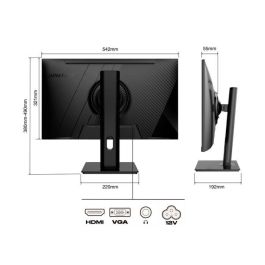 Pantalla para PC - JAPANNEXT - 23.8 FHD - IPS - 60Hz - Soporte ergonómico