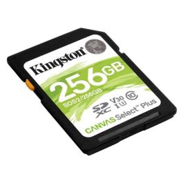 Kingston SDS2/256GB Tarjeta Memoria SDXC 256GB Clase 10, 100MB/s, Compatible con 4K y Full HD