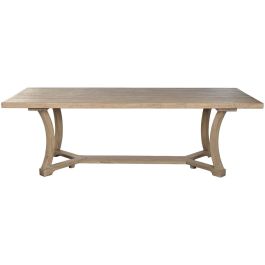 Mesa Comedor Item Home DKD Home Decor Natural 100 x 76 x 240 cm Mesa Comedor Item Home DKD Home Decor Natural 100 x 76 x 240 cm