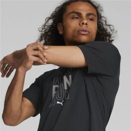 Camiseta Deportiva de Manga Corta Puma 522423 01 Negro