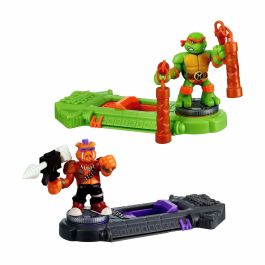 Moose Toys MOO0630996152430 Akedo Figuras Miguel Ángel vs Bebop