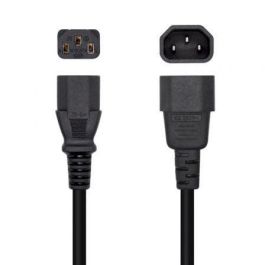 AISENS Cable Alimentacion CPU, C13/H-C14/M, NEGRO, 10M AISENS Cable Alimentacion CPU, C13/H-C14/M, NEGRO, 10M